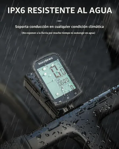 Vista 7 de ROCKBROS Sensor de cadencia de velocidad de computadora de bicicleta