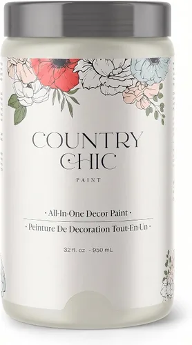 Vista 41 de Country Chic - Pintura a la tiza todo en uno para muebles y armarios, ecológica, acabado mate, con primer y sellador, para madera y metal, Alchemist