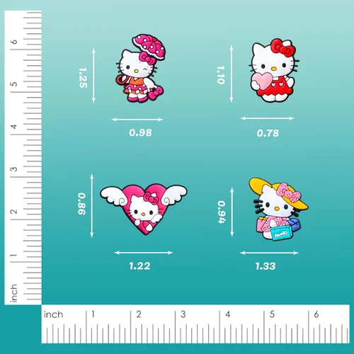 Vista 2 de 30 dijes para zapatos que se adaptan a sandalias de zuecos, decoración de zapatos, accesorios de dibujos animados para niños y niñas, regalos