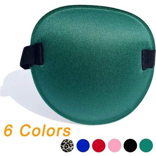Vista 3 de Conjunto de parches para ojos: 6 parches suaves y ajustables para ambliopía y 2 parches médicos 3D para ojos (ojo derecho)