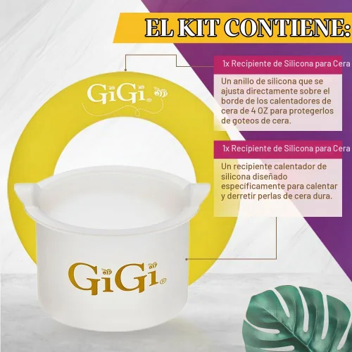 Vista 4 de GiGi - Forro de silicona reutilizable con cuello limpio para calentador