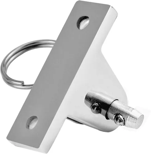 Vista 5 de Bisagra de cubierta ajustable de acero inoxidable 316 Bimini Montaje en cubierta lateral Hardware marino 2 uds