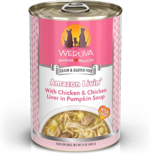 Vista 17 de Weruva Comida clásica para perros, Hot Dayam! con cordero en gelée, lata de 5.5 onzas (paquete de 24)