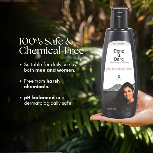 Vista 7 de ATRIMED Denz & Darc Champú Terapéutico Herbal