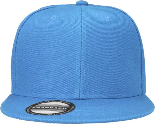 Vista 5 de Falari Venta al por mayor 12 Pack Snapback Sombrero Gorra Hip Hop Estilo Flat Bill Blanco Color Sólido Tamaño Ajustable