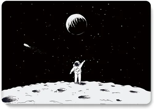 Vista 3 de IVY Funda de astronauta para MacBook Pro 13 (2009-2012, modelos: A1278) Funda rígida con cubierta de teclado - A