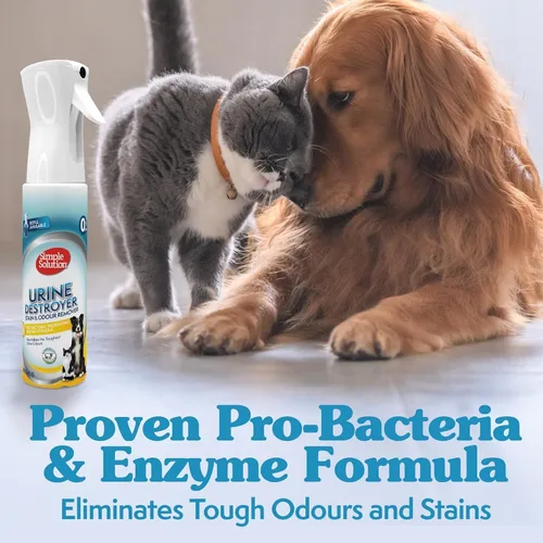Vista 4 de Simple Solution Recambio para eliminar manchas y olores para gatos y perros 13.5 fl oz