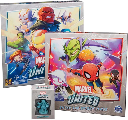 Vista 13 de Spin Master Games, Marvel United: X-Men, juego de mesa de estrategia, incluye figuras coleccionables, para fanáticos de Marvel Rivals y juguetes