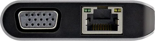 Vista 5 de StarTech.com Adaptador multipuerto USB C – Mini base de viaje USB-C con HDMI 4K o VGA de 1080p – 3 concentradores USB 3.0, SD, GbE, audio, 100 W PD