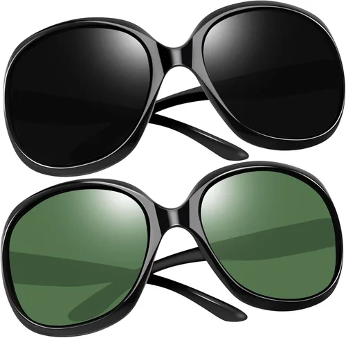 Vista 13 de Joopin Lentes de sol de gran tamaño para mujer, polarizados, grandes, para conducción, protección UV, grandes sombras