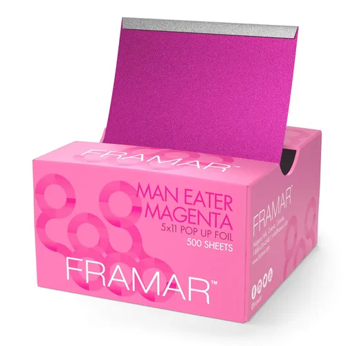 Vista 11 de Framar Láminas para resaltar 500 hojas - 5x11" - Precortadas - Lámina pre-plegada - Patrón de aurascopio