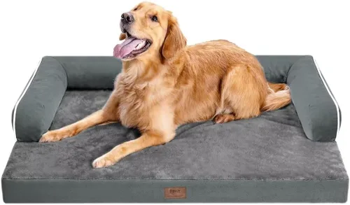 Vista 72 de Cama pequeña para perros y sofá para gatos, camas ortopédicas impermeables para perros pequeños, cama para gatos, sofá para mascotas cómodo