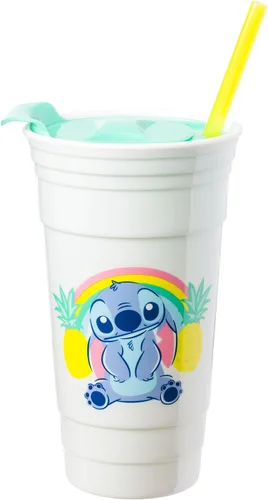 Vista 13 de Silver Buffalo Disney Encanto Family is Everything - Vaso de plástico de 32 onzas con tapa y popote