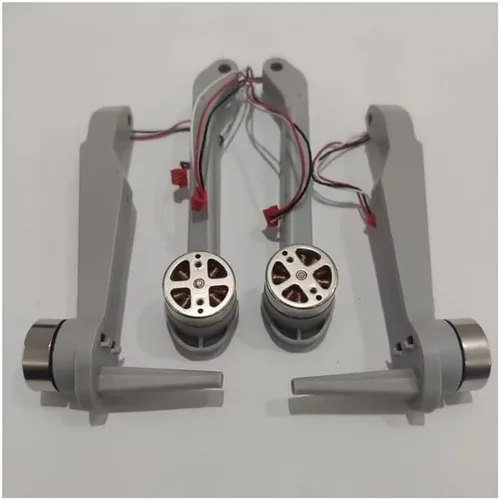 Vista 9 de Pieza de repuesto del motor delantero trasero A1 B1 A2 B2 con motor DIY accesorio para E88 EVO Drone sin escobillas (brazo A1 negro)