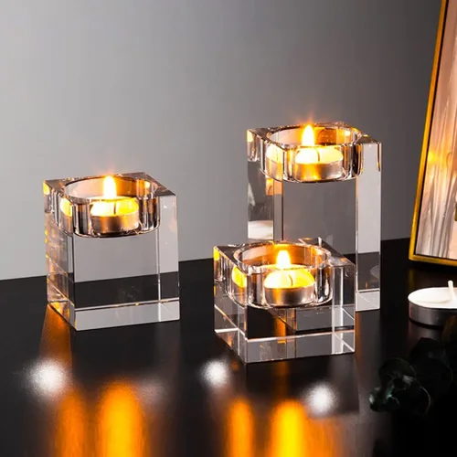 Vista 7 de 3 moldes de resina para velas, moldes cuadrados de silicona para portavelas para candelitas, fundición de resina epoxi, yeso de bricolaje, cemento