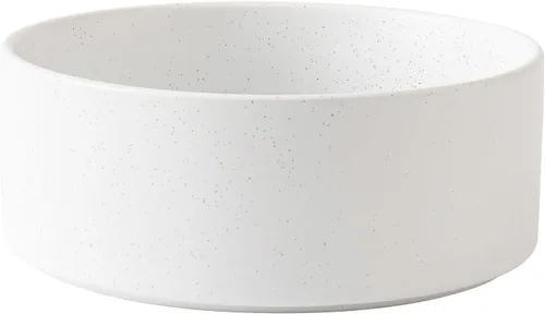 Vista 37 de Cuenco elevado de cerámica de 6 pulgadas para perros – Cuenco de comida y agua para perros de 30 onzas con soporte elevado de bambú antideslizante