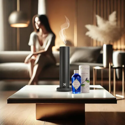 Vista 9 de Dynamo - Difusor de aroma para hotel, difusor de aceite esencial de aire frío para el hogar y habitaciones grandes de hasta 1000 pies cuadrados
