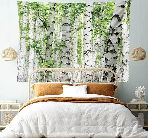 Vista 118 de Ambesonne Tapiz de arte afro, hombre negro fuerte con una corona de trazos impresión de pintura moderna, decoración de tela para colgar en la pared