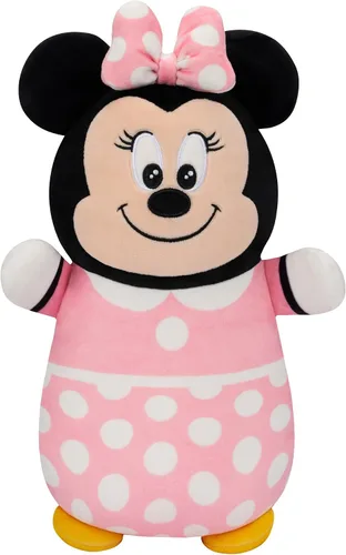 Vista 5 de Squishmallows HugMees de pato Daisy de Disney original de 10 pulgadas – Peluche oficial ultrasuave de Jazwares (tamaño mediano)