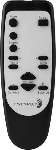 Vista 4 de Dayton Audio DAX66 6-Source 6-Zone Sistema de audio distribuido para toda la casa con teclados 25 WPC