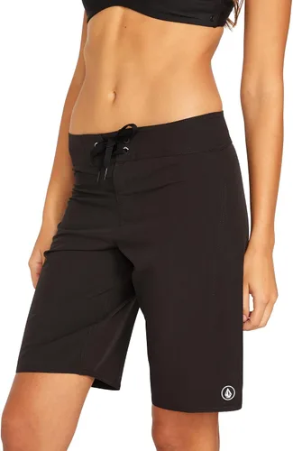 Vista 3 de Volcom Shorts de natación clásicos Simply Solid de 11 pulgadas para mujer