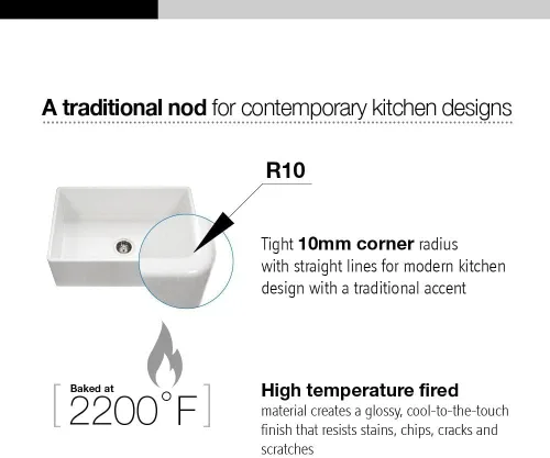 Vista 4 de Houzer PTG-4300 Fregadero de cocina
