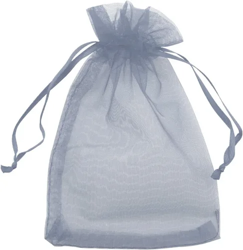 Vista 3 de Allgala 100 bolsas de regalo Orangza PF53400 con cordón, 8 x 12 pulgadas, surtidas