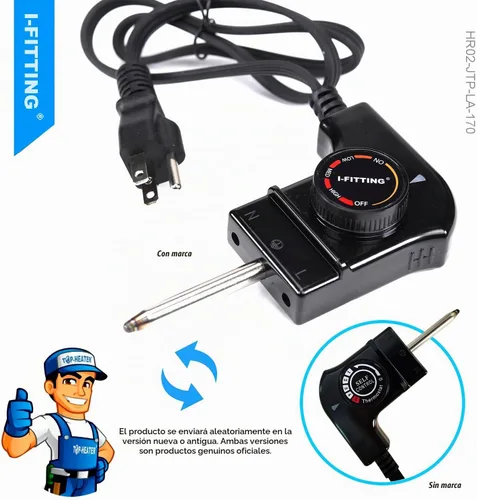 Vista 4 de Cable de sonda de termostato ajustable para ahumadores Masterbuilt y planchas eléctricas, ahumador eléctrico para exterior/hogar, cable