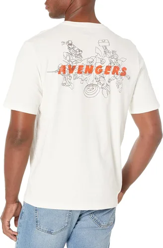Vista 3 de Tienda Essentials Disney Marvel Star Wars Men's Crewneck T-Shirts (Available in Big & Tall), Pack of 2