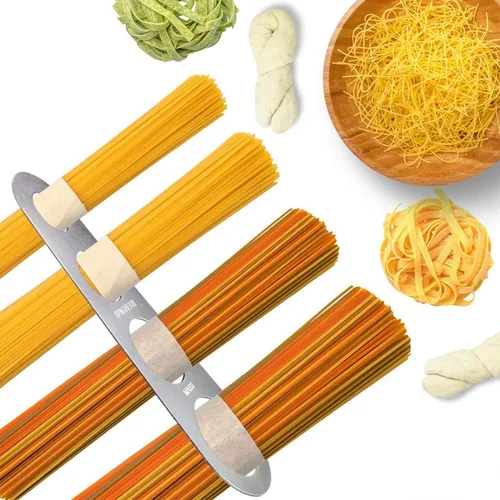 Vista 5 de Medidor de espagueti de acero inoxidable para cocinar en la cocina