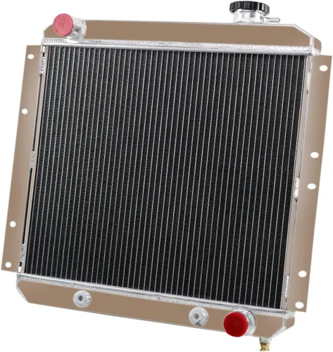 Vista 2 de Radiador de aluminio de 3 filas para Toyota Land Cruiser FJ40 FJ45 3.9L/4.2L L6 1958-1984
