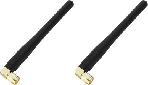 Vista 10 de Antena macho SMA - Antena omnidireccional de 850-1900 MHz, conector tipo L/recto, ganancia de 2,5 dBi, GSM CDMA WCDMA (recto - 1 unidad)