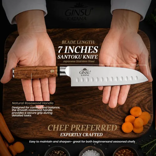 Vista 7 de CUCHILLO SANTOKU DE 7" COLECCIÓN TRADICIONES CUCHILLOS JAPONESES EL MEJOR CUCHILLO PARA TU COCINA