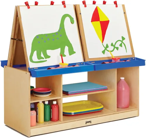 Vista 3 de Jonti-Craft 0289JC 2 Station Art Center