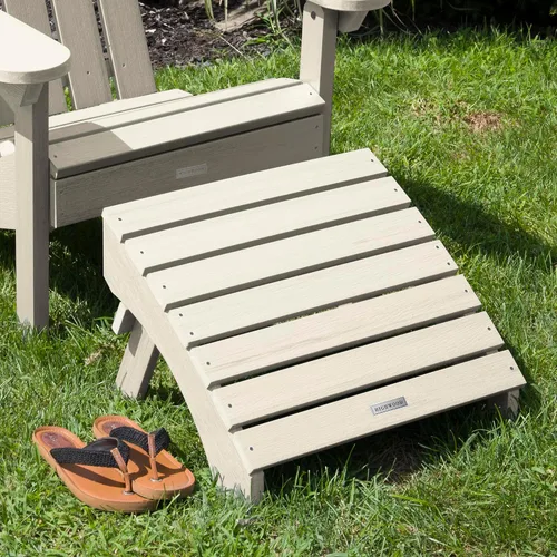 Vista 6 de highwood AD-OTL1-WAE Adirondack - Otomana plegable Whitewash Encalar