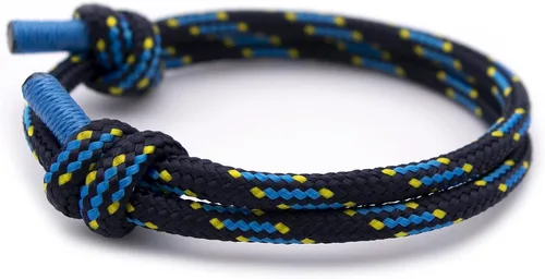 Vista 18 de Wind Passion Pulsera para hombre con cuerda mono con estilo náutico trenzado