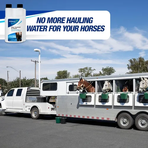 Vista 4 de Show FresH2O Equine Water Treatment - Elimina eficazmente el cloro en el agua potable que puede hacer que los animales no beban. No contiene azúcar