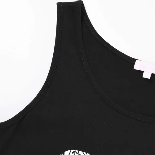 Vista 3 de Camisetas sin mangas de maternidad para mujer, fruncidas, sin mangas, básicas, camisa de maternidad, chaleco de embarazo