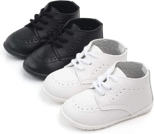 Vista 3 de Quernn Mocasines de bebé para niños y niñas prewalker mocasín zapatos de cuna