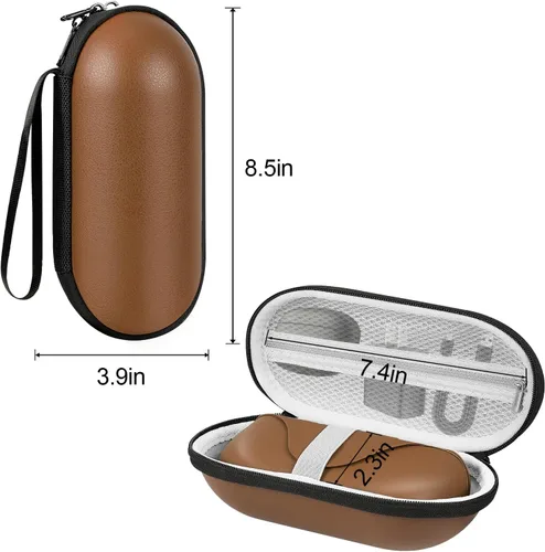 Vista 9 de sarlar Lentes inteligentes Ray-Ban MetaGen 2Oakley Meta HSTN, protector grande con compartimento de caja de carga para WayfarerSkylerHeadliner