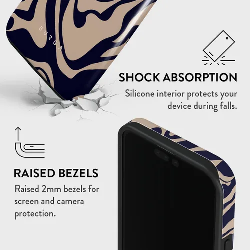 Vista 77 de BURGA Funda de teléfono para iPhone 12 Pro Max, bonita, moderna, estética, con patrón, protección rígida, se adapta a Apple iPhone 12 Pro Max