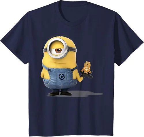 Vista 84 de Camiseta Despicable Me Minions Holding A Ginger Bread Minion Retrato Pequeña