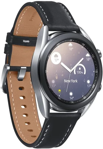 Vista 3 de Samsung Reloj inteligente Galaxy Watch3 2020 (Bluetooth + Wi-Fi + GPS) Modelo internacional (plata, 1.614 in)