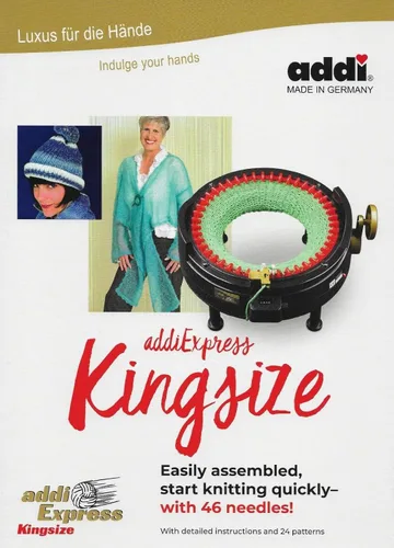 Vista 3 de addi I Want IT All Knitting Machine Pro Set: King Size & Express Pro