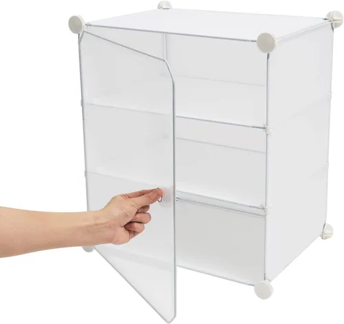 Vista 5 de DNYSYSJ Organizador de zapatos, 12 niveles apilables, 72 pares de gabinetes de zapatos, estante organizador de zapatos en torre, estante de pie