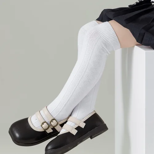 Vista 73 de EPEIUS Calcetines altos hasta la rodilla para bebés y niños pequeños (paquete de 3/5)