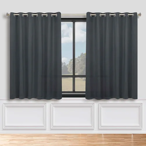 Vista 243 de Superior Cortinas Opacas, Oscurecimiento de Habitación, Dormitorio, Cortinas, Cocina, Acentos de Ventana de Sala de Estar, Bloqueo Solar, Térmico