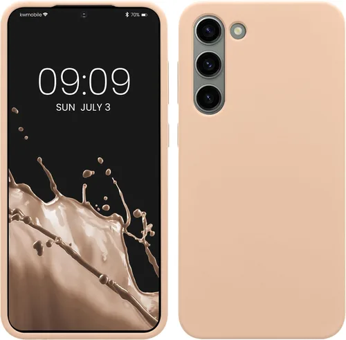 Vista 34 de kwmobile Funda compatible con Samsung Galaxy S9 - Funda de silicona TPU con acabado suave - Blue Reef