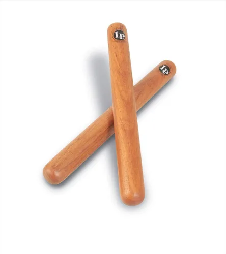 Vista 2 de Latin Percussion LP262R Clave tradicional de madera exótica