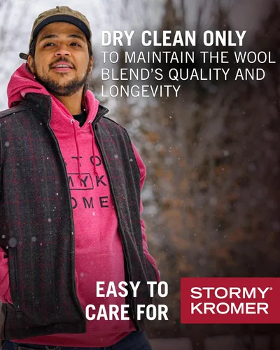 Vista 18 de Stormy Kromer The Ironwood Vest - Chaleco de invierno con cremallera para hombre, ropa de abrigo para clima frío